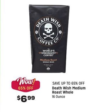 Grocery Outlet Medium roast whole offer