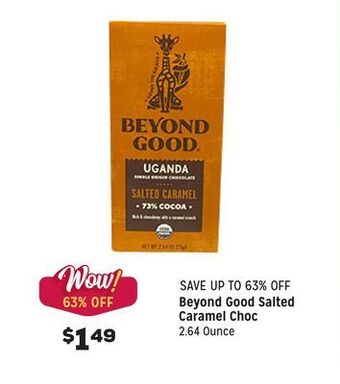 Grocery Outlet Salted caramel choc offer