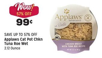 Grocery Outlet Cat pot chkn tuna roe wet offer