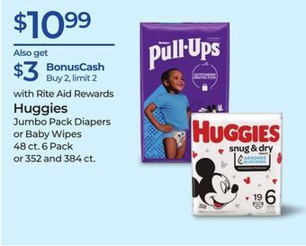 Rite Aid Huggies offer