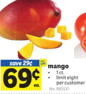 Lidl Mango offer
