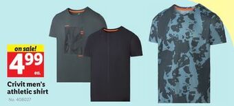 Lidl Crivit men's athletic shirt offer