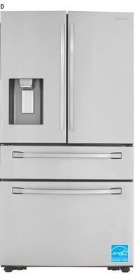 The Home Depot 28 cu. ft. stainless steel french 4-door refrigerator offer
