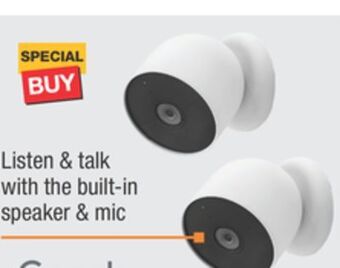 The Home Depot Google nest cam 2-pack outdoor/indoor battery offer