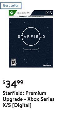 Walmart Starfield: premium upgrade - xbox series x/s [digital] offer