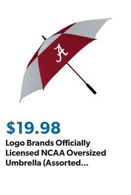 Sam's Club Logo brands officially licensed ncaa oversized umbrella (assorted teams) offer