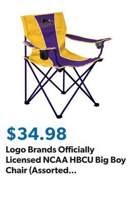 Sam's Club Logo brands officially licensed ncaa hbcu big boy chair (assorted teams) offer