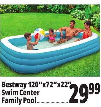 Ocean State Job Lot Bestway 120x72x22 swim center family pool offer
