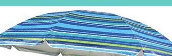 Ocean State Job Lot 7' fiberglass tilting beach umbrella offer