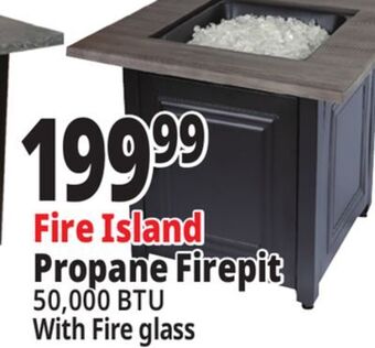 Ocean State Job Lot Fire island propane firepit offer