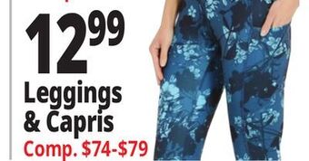 Ocean State Job Lot Leggings & capris offer