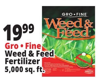 Ocean State Job Lot Gro • fine weed & feed fertilizer 5,000 sq.ft. offer