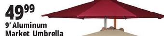 Ocean State Job Lot 9' aluminum market umbrella with tilt offer
