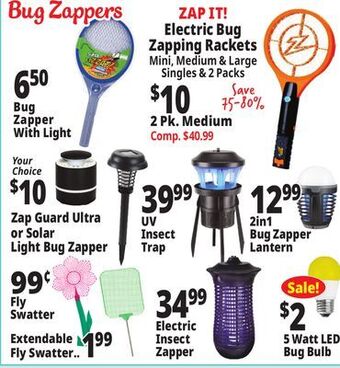 Ocean State Job Lot Bug zapper offer