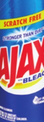Ocean State Job Lot Ajax with bleach powder cleanser, 21 oz offer