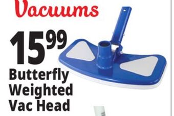 Ocean State Job Lot Butterfly weighted vac head offer