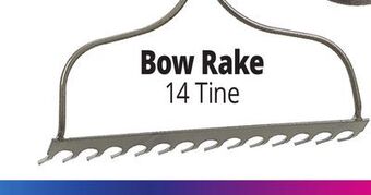 Ocean State Job Lot Bow rake offer