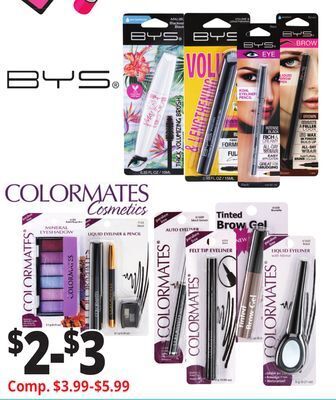 Ocean State Job Lot Bys, colormates cosmetics offer