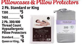 Ocean State Job Lot Pillowcases & pillow protectors offer