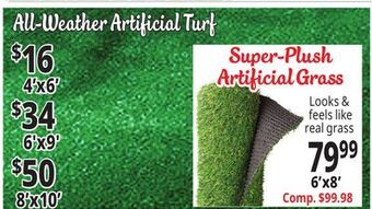 Ocean State Job Lot Artificial grass offer