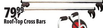 Ocean State Job Lot Cargoloc rooftop cross bars, 2 piece offer