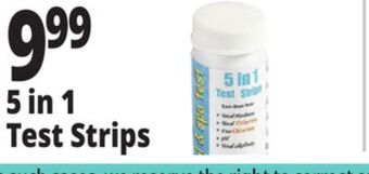 Ocean State Job Lot 5 in 1 test strips offer