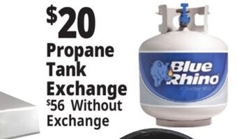 Ocean State Job Lot Propane tank exchange offer