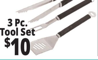 Ocean State Job Lot 3 pc. tool set offer