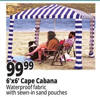 Ocean State Job Lot Crown shades cape cabana beach canopy, 6.5 offer