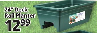 Ocean State Job Lot 24 deck rail planter offer