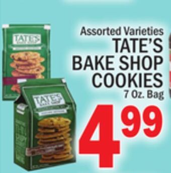 C Town Tate's bake shop cookies offer