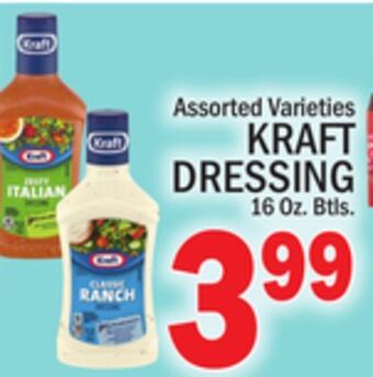 C Town Kraft dressing offer