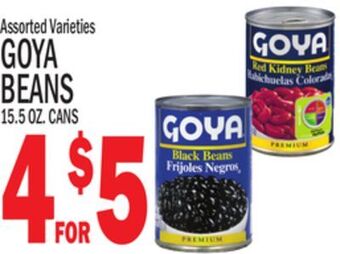 C Town Goya beans offer