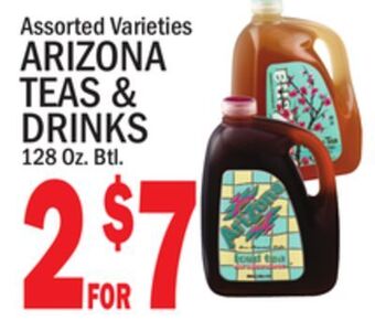 C Town Arizona teas & drinks offer