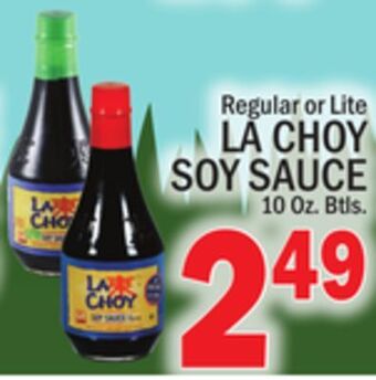 C Town La choy soy sauce offer