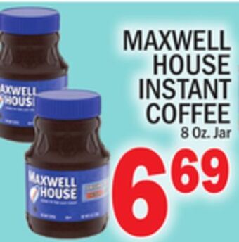 C Town Maxwell house instant coffee offer