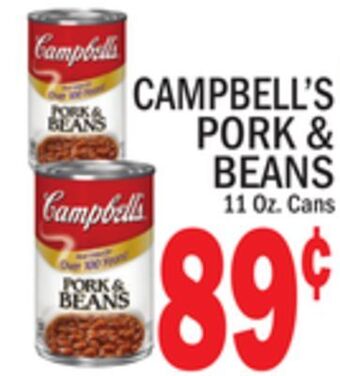 C Town Campbell's pork & beans offer