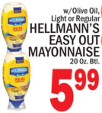 C Town Hellmann's easy out mayonnaise offer