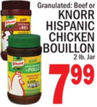C Town Knorr hispanic chicken bouillon offer
