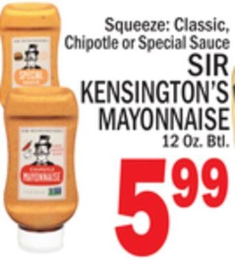 C Town Sir kensington's mayonnaise offer