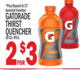 C Town Gatorade thirst quencher offer