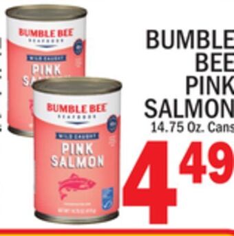 C Town Bumble bee pink salmon offer
