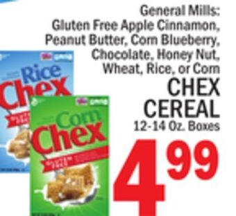 C Town General mills chex cereal offer