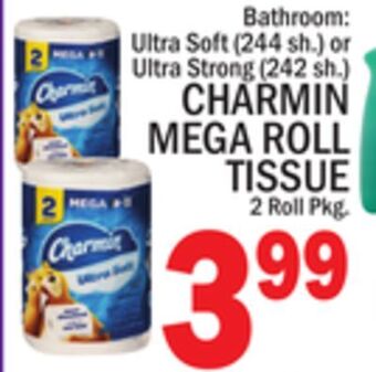 C Town Charmin mega roll tissue offer