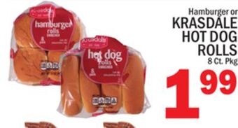 C Town Krasdale hot dog rolls offer