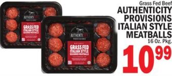 C Town Italian style meatballs offer