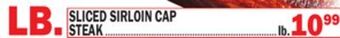 C Town Sliced sirloin cap offer