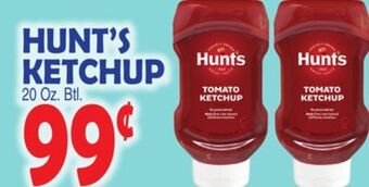 Bravo Supermarkets Hunt's ketchup offer