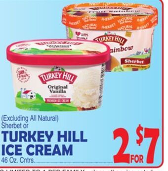 Bravo Supermarkets Turkey hill ice cream offer