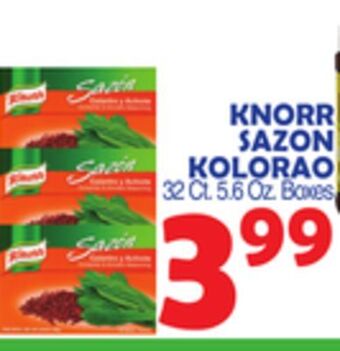 Bravo Supermarkets Knorr sazon kolorao offer